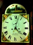 A Oak & Mahogany 8 Day Grandfather Clock J Taylor W-Hampton.£2,500