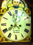 A 8 Day Inlaid Mahogany Grandfather Clock Nantwich.£1,250