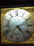 A Brass Face 30 Hour Grandfather Clock Oak &Mahogany John Roderts Wrexham.£1,800