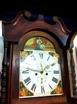 A  30Hour. Oak & Mahogany Grandfather Clock.Halifax.£850